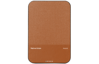 Baterie externa portabila Native Union (Re)Classic, 5000 mAh, PD 20W, Incarcare wireless 15W, 3A, USB-C, Maro