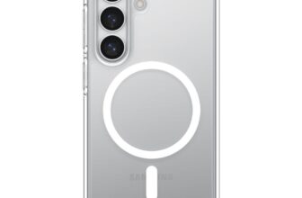 Carcasa Spigen Ultra Hybrid Mag cu MagSafe compatibila cu Samsung Galaxy S26, Transparent / Alb