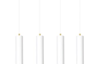 Pendul KIBO GU10 Alb + Auriu 642_4, Emibig