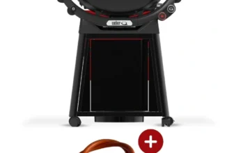 Gratar Gaz Weber Q2800N + suport permanent +Regulator