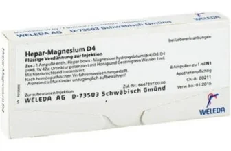 Hepar-Magnesium d4 8f 1ml