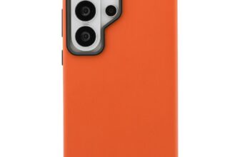 Carcasa BMW M Metal Logo cu MagSafe compatibila cu Samsung Galaxy S26 Ultra, Portocaliu