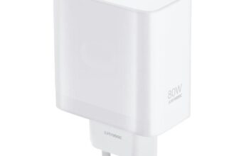 Incarcator retea Oppo SuperVOOC, 80W, 7.3A, 1xUSB-A, Fast Charging, Alb