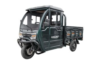 Camioneta electrica cu 3 roti, motor 2000w, model BSK Furgonet , acumulator 72v 58AH, viteza maxima 25km/h – Verde inchis