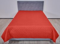 Cuvertura Somnart Coral 240×210 cm model floral, diverse culori