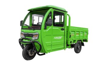 Camioneta electrica cu 3 roti, motor 2000w, model BSK Furgonet , acumulator 72v 58AH, viteza maxima 25km/h – Verde