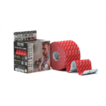 Banda Kinesiologica cu extra adeziv Ultra Strong 5cmx5m, pentru sportivi, Rea Tape – Rosu