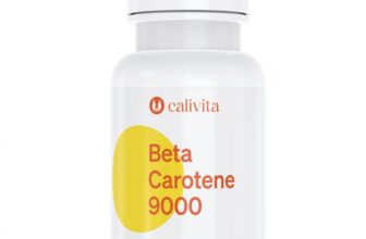 Beta Carotene CaliVita (100 capsule-gelatinoase) Precursorul vitaminic al vitaminei A