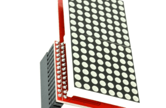 Modul afisaj matrice LED pentru Raspberry Pi, 64 LED-uri