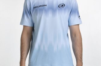 Bullpadel Chingotto 26V Padel T-Shirt – Glacier Blue – L
