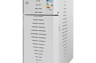 Centrala pe peleti Fornello INCANTO COMPACT 35 kW, pompa electronica, vas expansiune, arzator inox, grup de siguranta, sistem de curatare MECANICA a creuzetului si drumurilor de fum, culoare alb