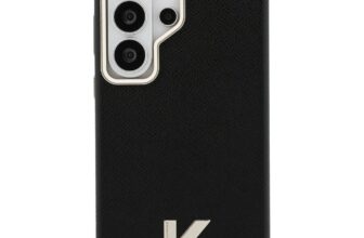 Carcasa Karl Lagerfeld K Metal Logo cu MagSafe compatibila cu Samsung Galaxy S26 Ultra, Negru