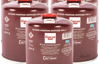 Pachet 5 Rezerve butelie gaz 450 g cu valva si filet 7/16″