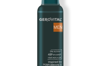 Deodorant Antiperspirant Energy Protecție 48h, Fără Alcool, Culemn De Cedru, Vetiver și Nucșoară, Gerovital Men, 150 Ml