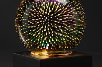 Glob senzorial multicolor cu efect de artificii