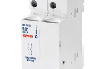 Portfuzibil 2P 10.3X38 1000V DC 20A Gewiss GW96227