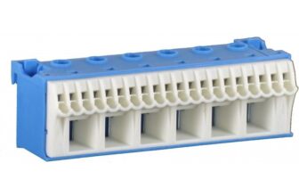 Borniera nul 26 borne Quick Connect Hager KN26N