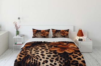 Lenjerie de pat pentru o persoana (DE), 2 piese, L'essentiel Maison, FLW_DVT25-36, Multicolor