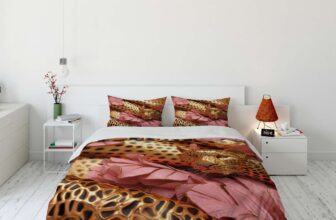 Lenjerie de pat pentru o persoana (DE), 2 piese, L'essentiel Maison, FLW_DVT25-37, Multicolor