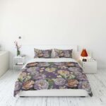 Lenjerie de pat pentru o persoana (DE), 2 piese, L'essentiel Maison, FLW_DVT25-4, Multicolor