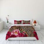 Lenjerie de pat pentru o persoana (DE), 2 piese, L'essentiel Maison, FLW_DVT25-40, Multicolor