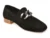 Mocasini GOLD DEER negri, 4534023, din piele intoarsa
