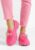 Mocasini cu talpa groasa Amilla V2 fucsia