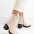 Botine chelsea dama Anaela bej