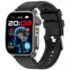 SmartWatch cu EKG, Ritm Cardiac, Temperatura Corporala, Nivel Oxigen, HRV, Tensiune Arteriala, Calculator, Asistent Vocal Inteligent AI, Apel Bluetooth S885 – Watch24.ro
