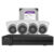 Kit supraveghere video IP, interior, complet, Hikvision HiLook HI-NK-4288T, 4 camere 4K, IR 30m, PoE, HDD 2TB inclus – Vonmag.ro