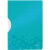 Dosar cu clip LEITZ Wow ColorClip, PP – turcoaz metalizat – Vexio.ro