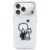 Husa Karl Lagerfeld Karl and Choupette Back cu MagSafe compatibila cu iPhone 17 Pro, Transparent