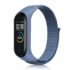Curea din silicon Beline Design compatibila cu Xiaomi Mi Band 7/6/5, Gri / Verde