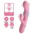 Vibrator Rabbit Zach, 5 Moduri Tapare, 5 Moduri Vibratii, Silicon, USB Magnetic, Roz, 20 cm