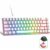 Tastatura Mecanica Gaming Timebox, Red Swtich, 60%, iluminare RGB, Alb – Default Title