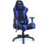 Scaun Gaming Profesional Dr.Shield Air Force, King Size, Cadru Otel, Material Textil – Negru/ Albastru