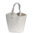 Geanta shopper alba cu design minimalist