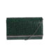 Clutch alb elegant cu lant argintiu