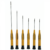 Set surubelnite de precizie, profil drept, 6 piese, Piergiacomi KITS