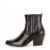 Botine negre office casual Brinda 117