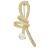 Brosa Golden Ribbon cu Perla Naturala