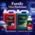 Family DUO – Pachet Detergent Rufe 2 x 5L Flower Bloom, Mountain Fresh + Balsam de rufe CADOU