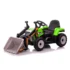Excavator electric + remorca Kinderauto Farm Traktor 60W 12V RC, Bluetooth Rosu