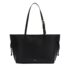 Large pouch wristlet black