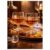 LONDON Set 6 pahare cristal Bohemia cognac 250 ml
