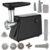 MASINA de tocat carne 3500w electrica PROFESIONALA , 4 IN 1, adaptor rosii, carnati, chiftele NEGRU LUCIOS CAMPION CMP1671