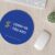 Mousepad rotund personalizat cu logo