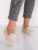 Pantofi casual Bej dama din Piele Ecologica Arsene