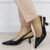 Pantofi negri de lac cu toc mic 5552 01