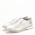 Pantofi oxford din piele naturala bej Selena 01